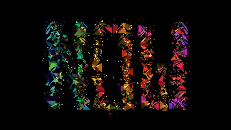 Now, Typography, AMOLED, Modern