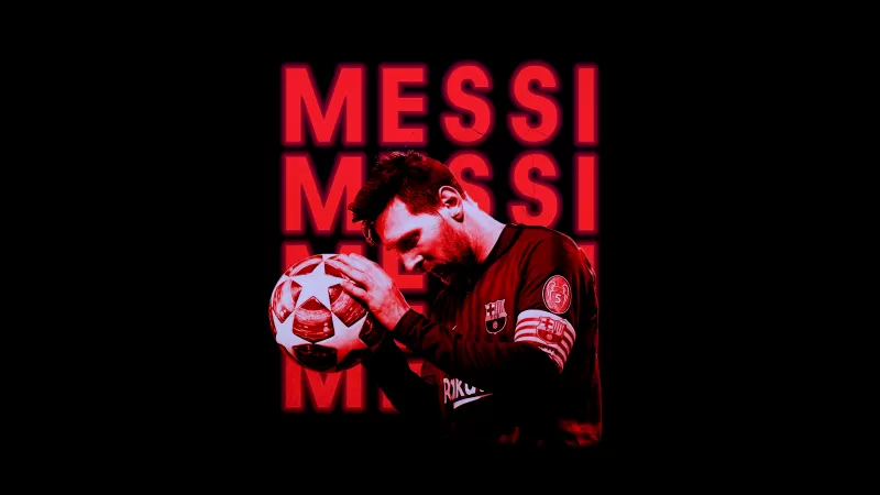 Lionel Messi, Football player, FC Barcelona, FCB, Argentina, 5K, 8K, AMOLED