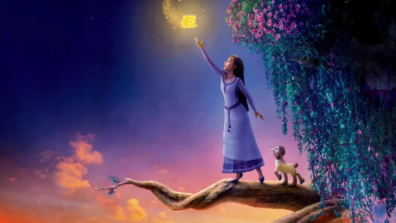 Ariana DeBose, Asha, Wish, 2023 Movies, Animation, 5K