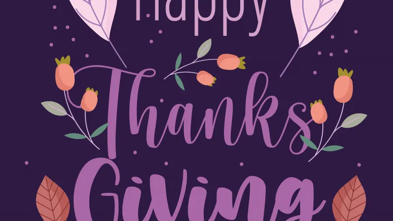Happy Thanksgiving Aesthetic iPhone wallpaper