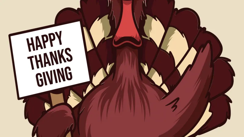 Happy Thanksgiving Illustration