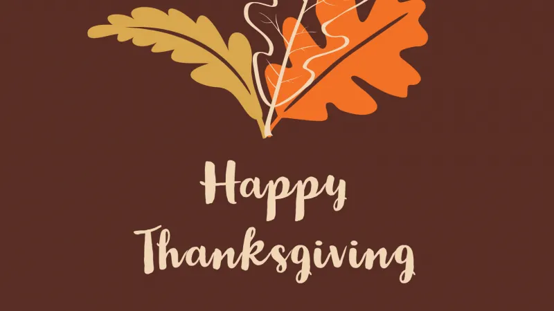 Happy Thanksgiving Fall wallpaper for iPhone
