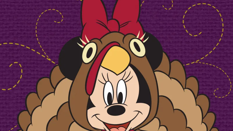 Happy Thanksgiving Minnie Mouse