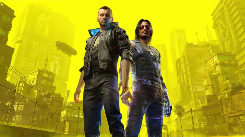 Cyberpunk 2077, Johnny Silverhand, Character V, Xbox Series X, Xbox One, PlayStation 4, Google Stadia, PC Games, 2020 Games