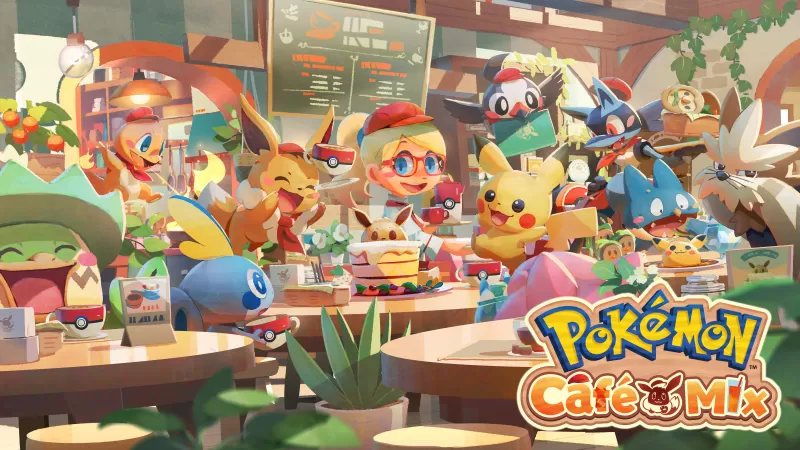 Pokémon Café Mix, 2020 Games, Android games, 5K, 8K