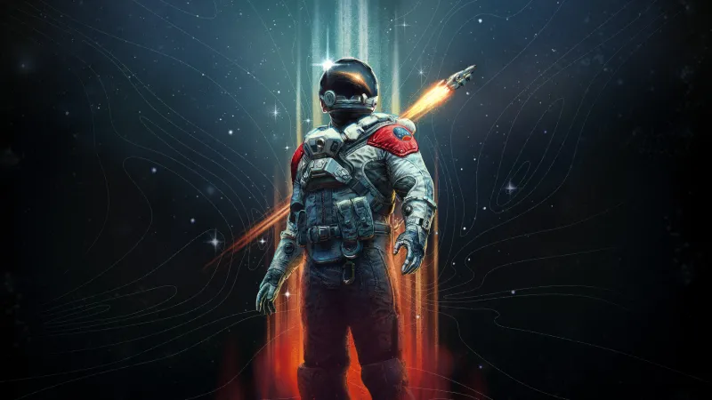 Astronaut, Starfield, 5K, 2023 Games, Xbox Series X and Series S, PC Games