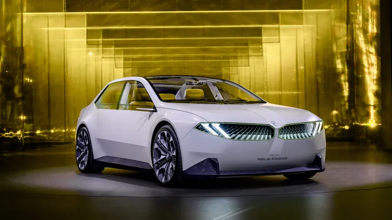 BMW Vision Neue Klasse, Electric concept car, 2023, 8K wallpaper