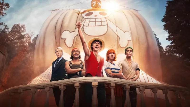 Netflix series, One Piece, Straw Hat Pirates, 2023 Series, 5K