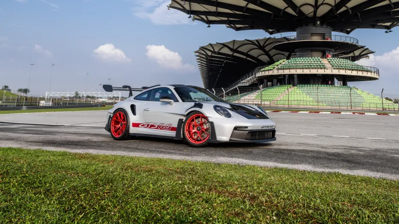 Porsche 911 GT3 RS, Weissach package, 2023, 5K, 8K