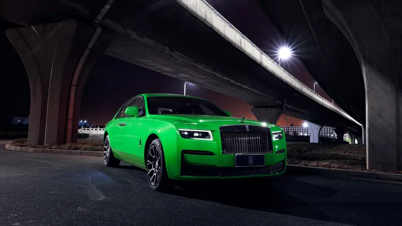 Rolls-Royce Black Badge Ghost, 2023, Luxury cars