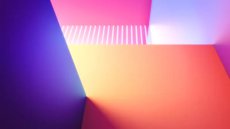 Colorful, Geometric, LG G8 ThinQ, Stock, Gradients, Aesthetic