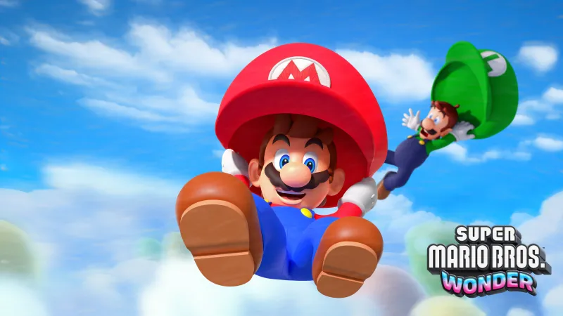 Super Mario Bros. Wonder, Video Game, Nintendo Switch, 2023 Games