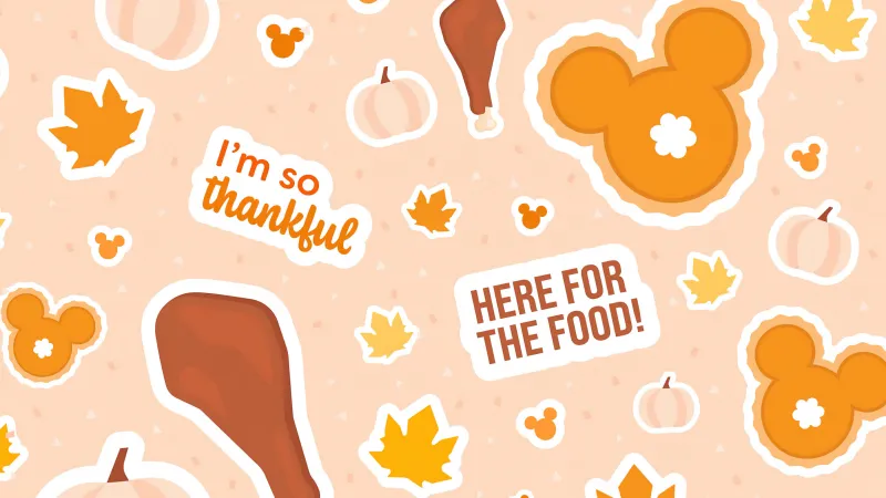 Disney thanksgiving background