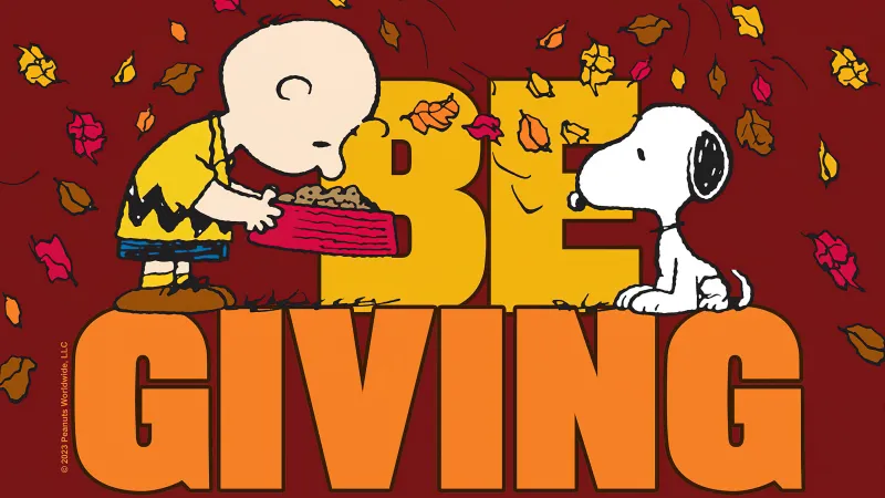 Snoopy thanksgiving, Charlie Brown 4K wallpaper