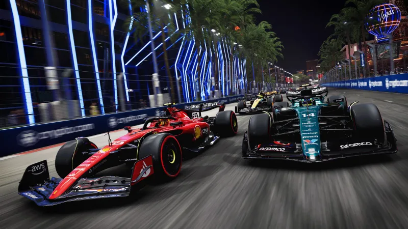 F1 Cars, Race track, 2023 Games