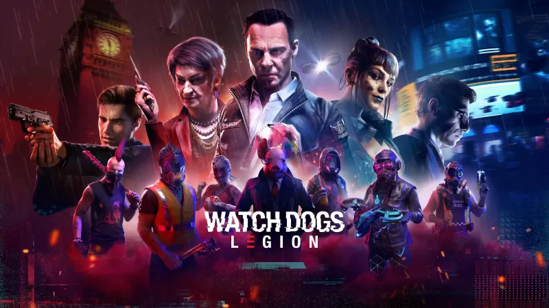 Watch Dogs: Legion, PlayStation 5, PlayStation 4, Xbox Series X, Xbox One, Google Stadia, PC Games, 2020 Games, 5K, 8K