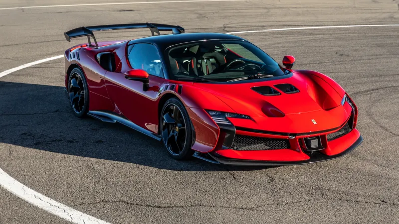 Ferrari SF90 XX Stradale, 8K, 2023, 5K, Red cars