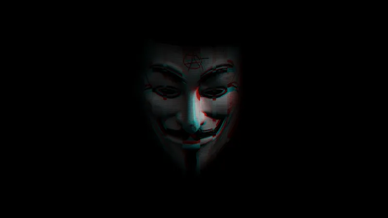 Anonymous 4K background, AMOLED