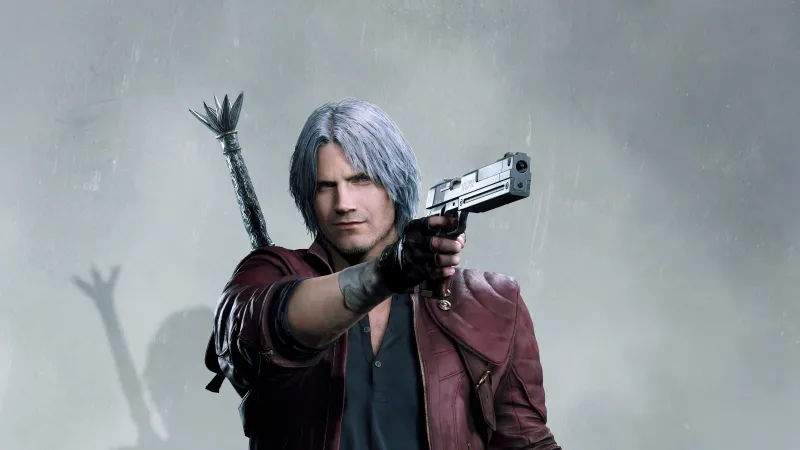 Dante in Devil May Cry, Desktop wallpaper 5K