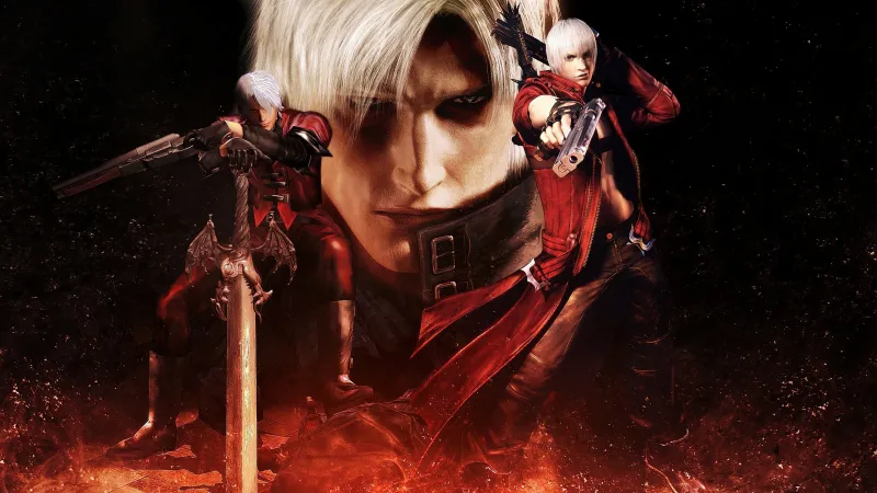 Devil May Cry 4K wallpaper, Dante