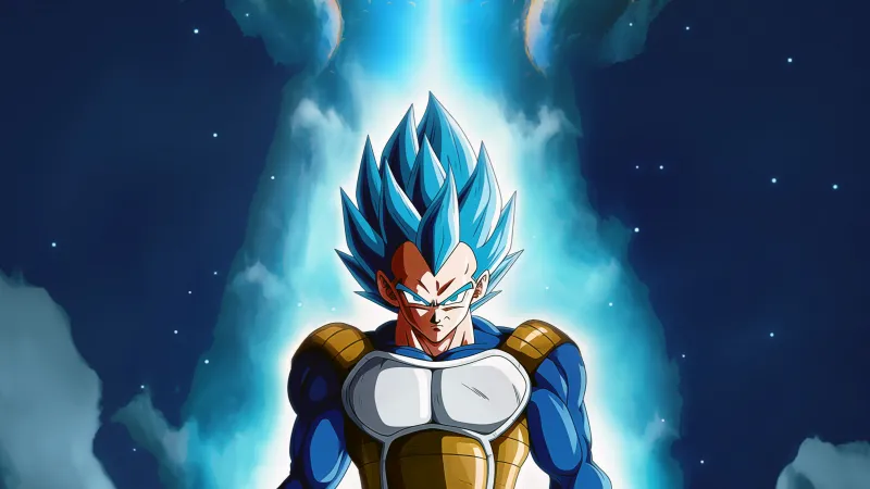 Vegeta, Super Saiyan Blue, Dragon Ball Super