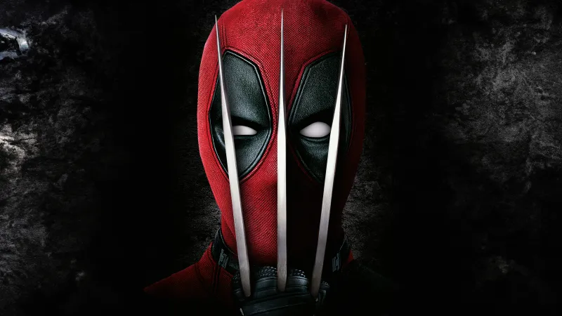Deadpool 3, Fan Art, Wolverine, Dark background