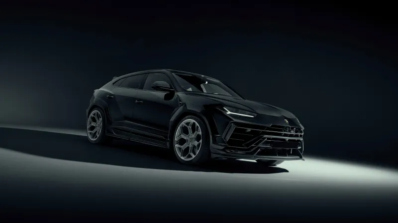 Lamborghini Urus Performante, Novitec, 5K, 8K, Dark theme, Dark background