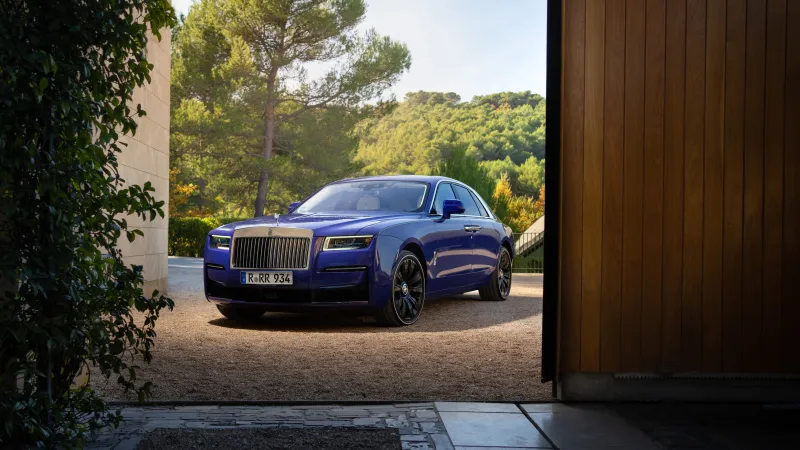 Rolls-Royce Ghost, Purple, 5K, 8K wallpaper