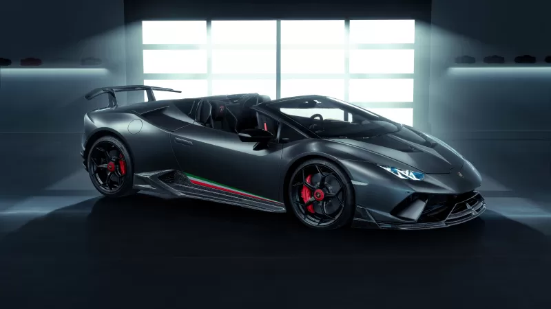 Lamborghini Huracan Performante Spyder Vicenza Edizione, 5K, 8K