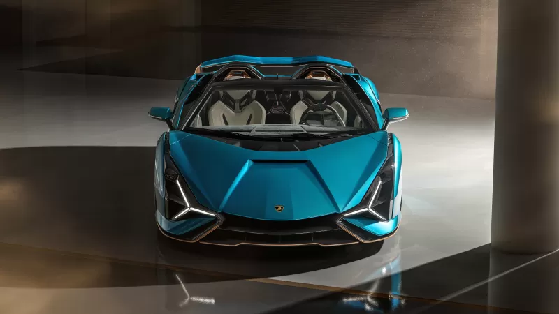 Lamborghini Sián Roadster, 2020, 5K