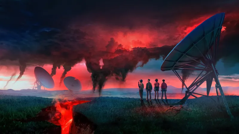 Stranger Things, Fan Art, Digital composition