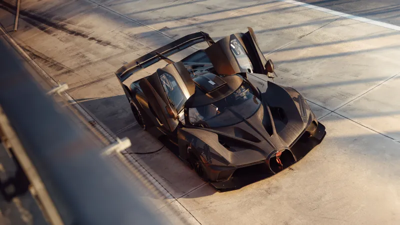 Bugatti Bolide, Fastest car, Race track