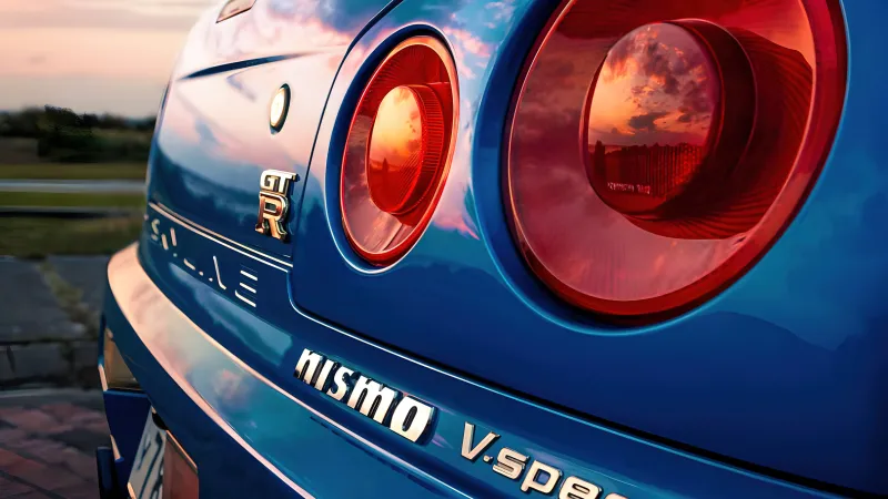Nissan Skyline GTR R34, JDM car