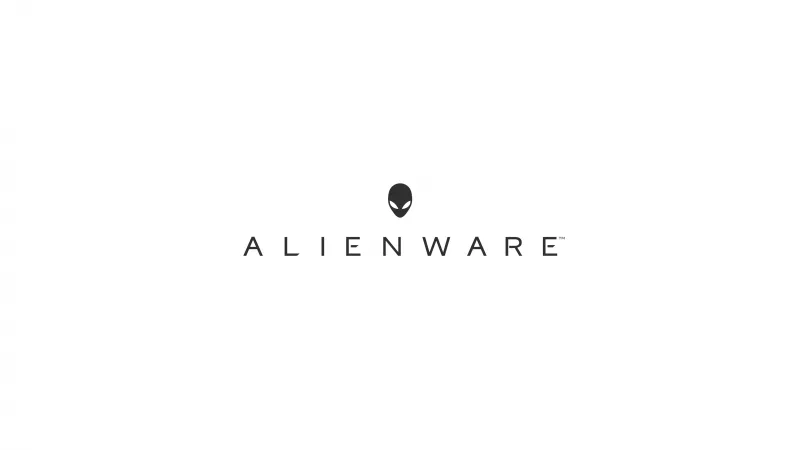 Alienware Logo, White background