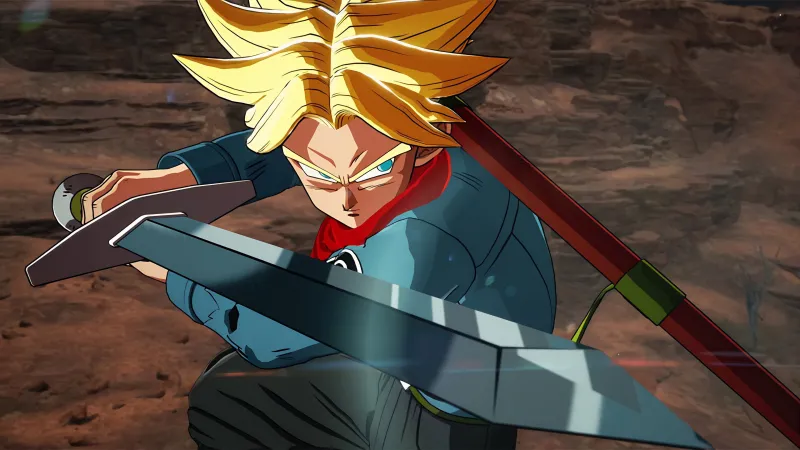 Trunks in Dragon Ball Sparking Zero