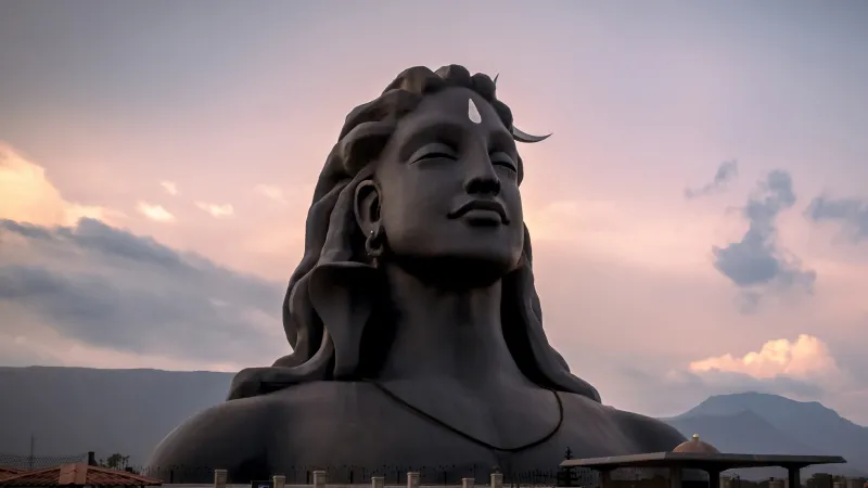 Adiyogi Shiva, Ultrawide 4K wallpaper