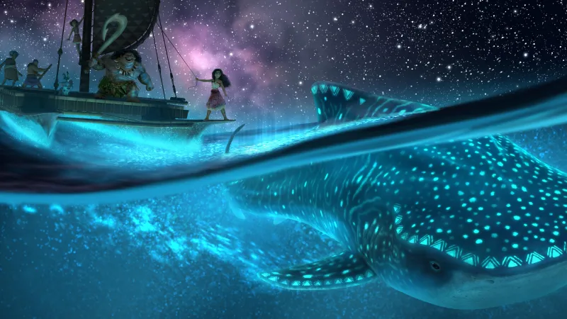 Moana 2 2024 Movies, Animation movies, 5K background