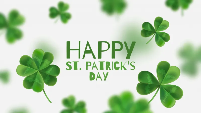 St. Patrick's Day 5K background