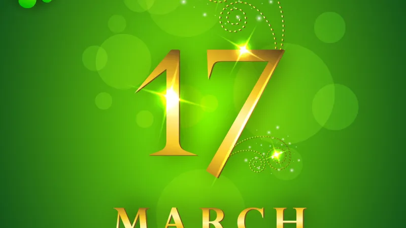 March 17th St. Patrick's Day, iPhone wallpaper 4K