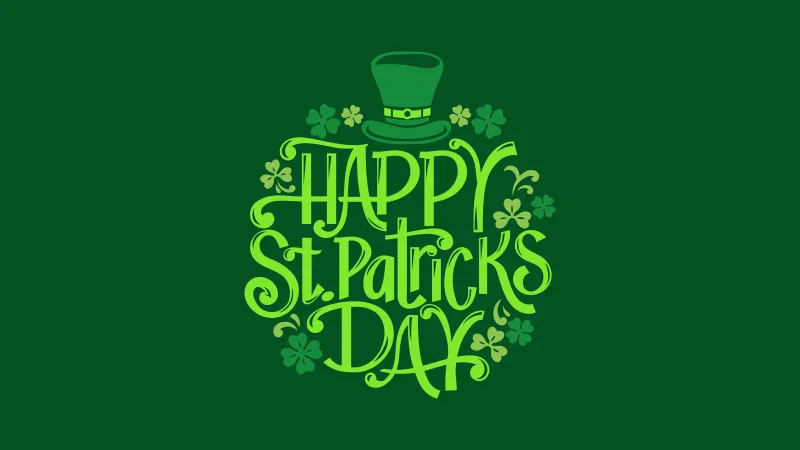 Happy Saint Patrick's Day, Desktop background 5K