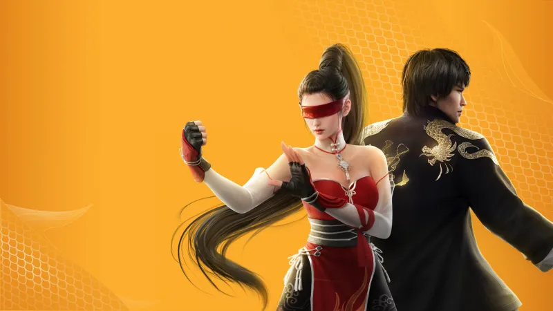Naraka Bladepoint Wallpaper, Bruce Lee, Viper Ning