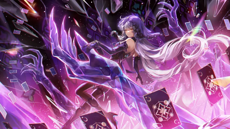 Black Swan, Honkai: Star Rail, Anime girl