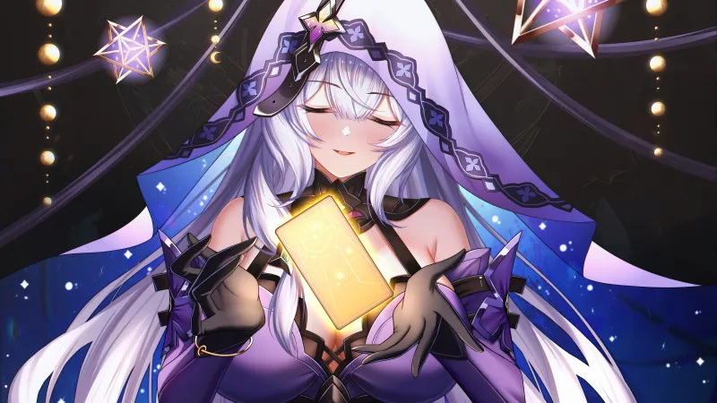 Honkai: Star Rail, Black Swan Wallpaper, Anime girl