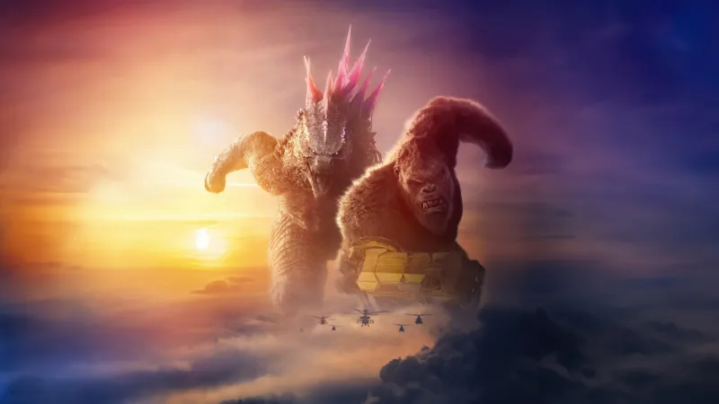 Godzilla x Kong: The New Empire, 5K wallpaper