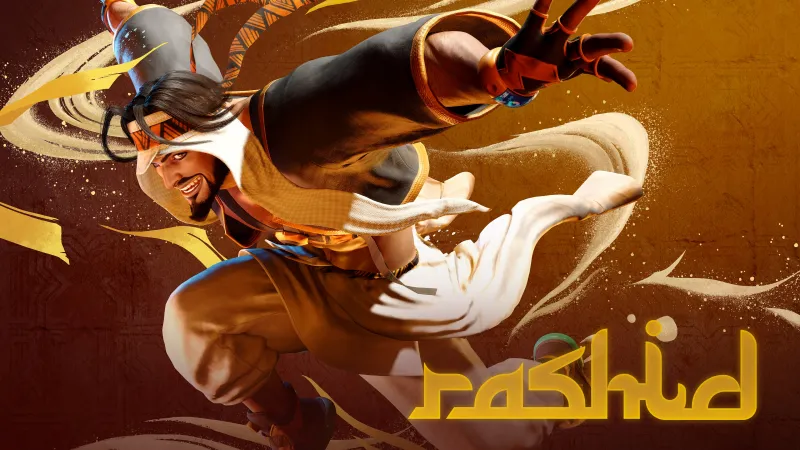 Rashid wallpaper, Street Fighter 6