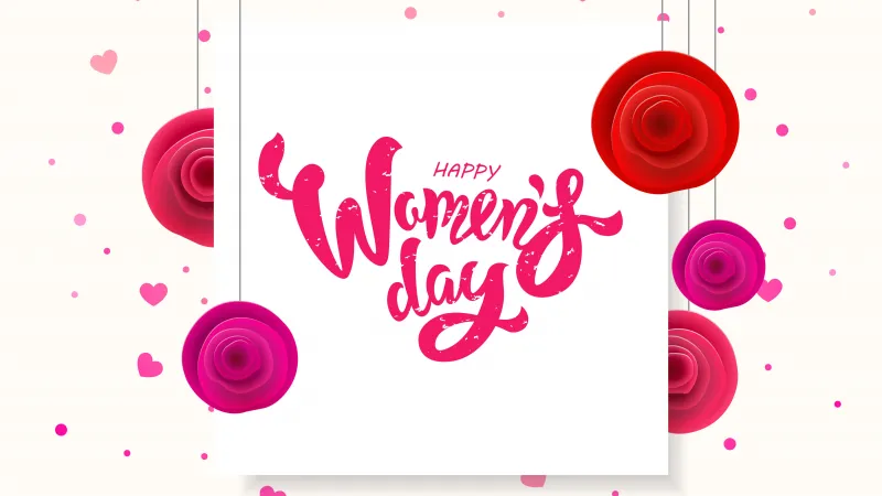 Women's Day 5K Wallpaper