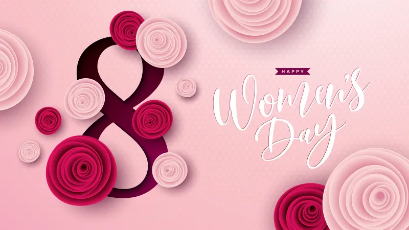 Women's Day 4k Background