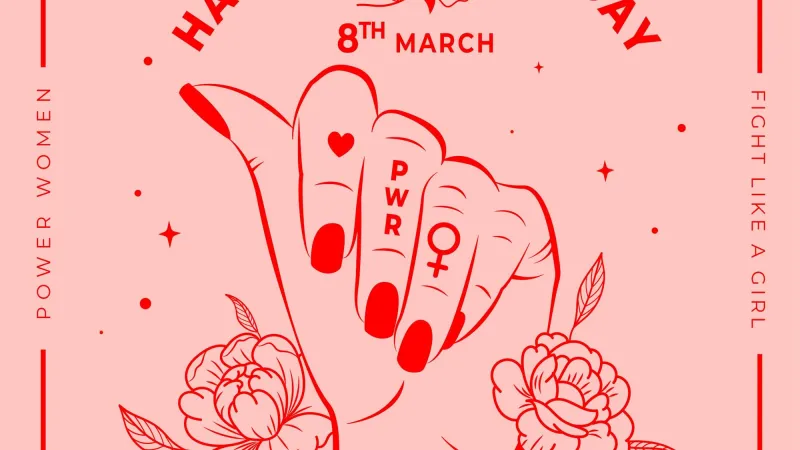 Happy Women's Day HD Background