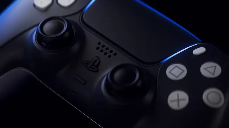 PlayStation 5 DualSense Wireless Controller, Sony PS5, Dark Mode, Dark aesthetic