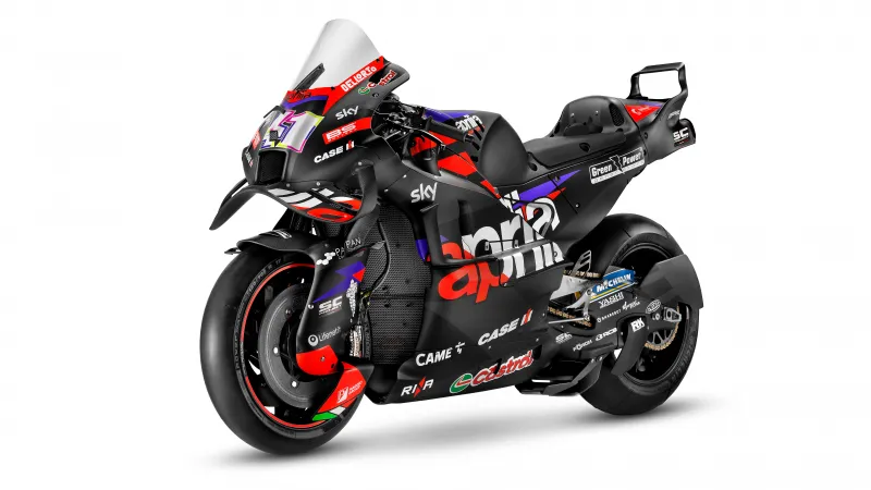 Aprilia RS-GP 2024 wallpaper, MotoGP bike, Race bikes, White background